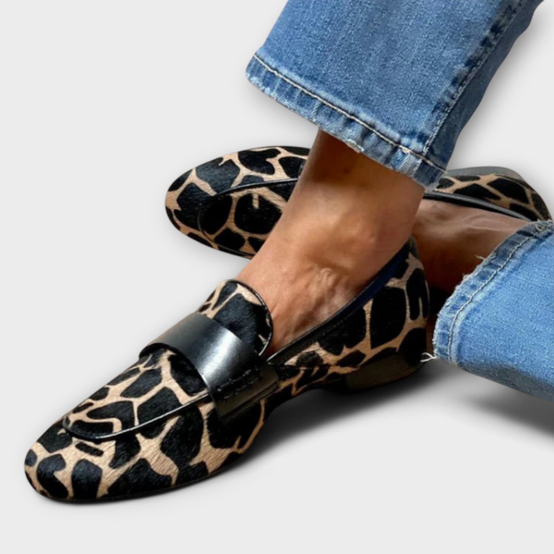 Léonie™ | Mocasín Leopardo – Arloow