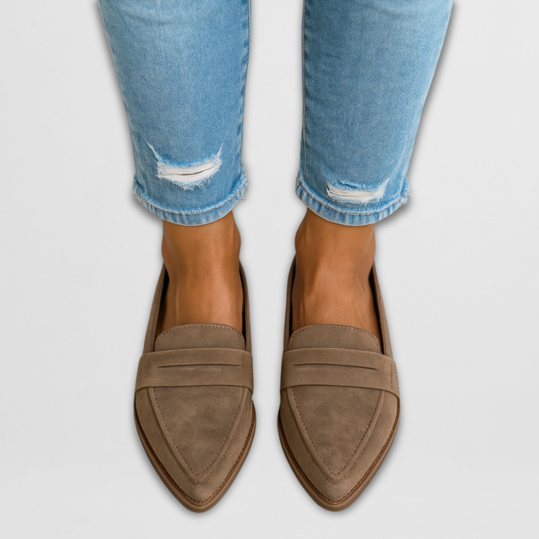 Nadia™ | Mocasines de Ante – Arloow
