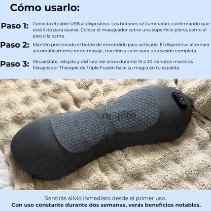 Masajeador de Triple Fusión
