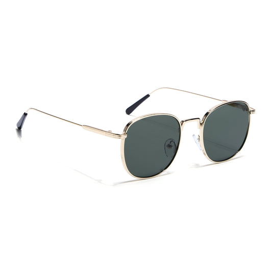 The OG | Gafas de Sol Redondas Verde y Dorado - MG2973