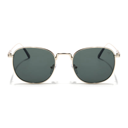The OG | Gafas de Sol Redondas Verde y Dorado - MG2973