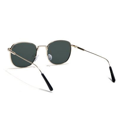 The OG | Gafas de Sol Redondas Verde y Dorado - MG2973