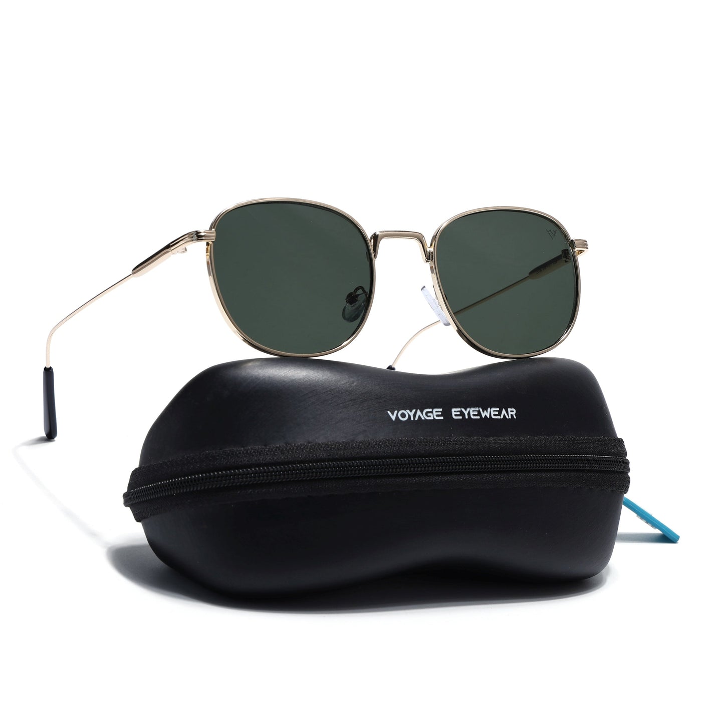 The OG | Gafas de Sol Redondas Verde y Dorado - MG2973