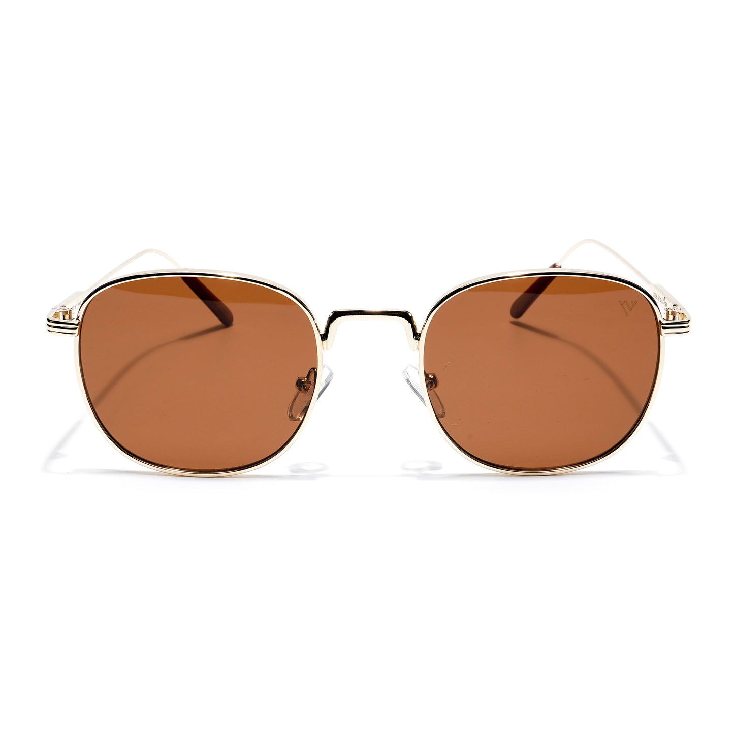 The OG | Gafas de Sol Redondas Marrón y Dorado - MG2974