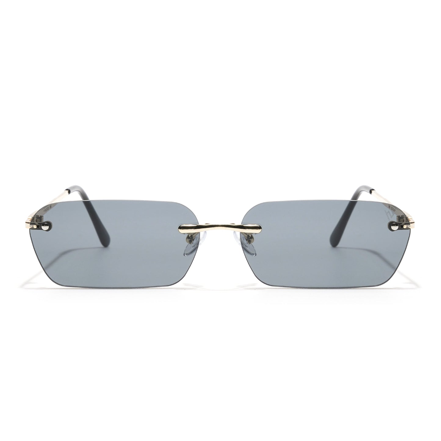 Underdog | Gafas de Sol Rectangulares Sin Montura Negras - MG3786