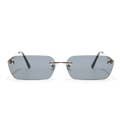 Underdog | Gafas de Sol Rectangulares Sin Montura Negras - MG3786