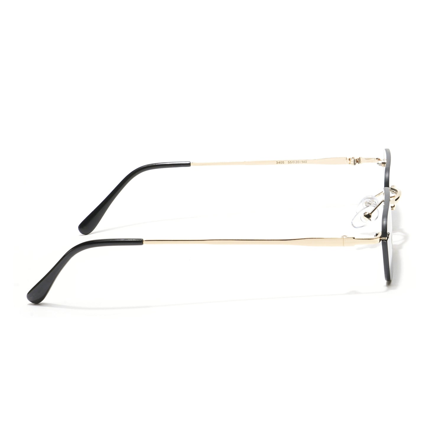 Underdog | Gafas de Sol Rectangulares Sin Montura Negras - MG3786