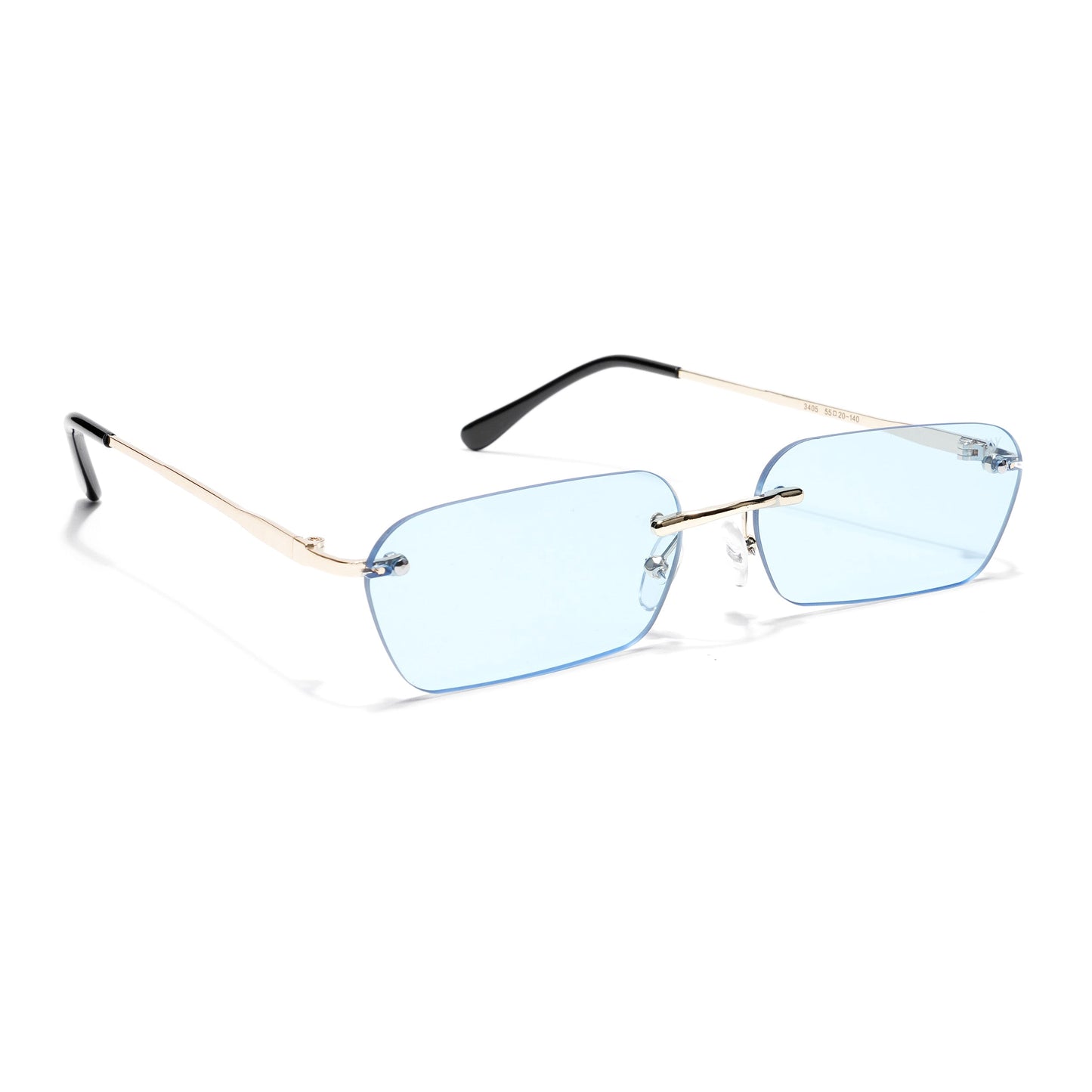 Underdog | Gafas de Sol Rectangulares Sin Montura Azul - MG3788