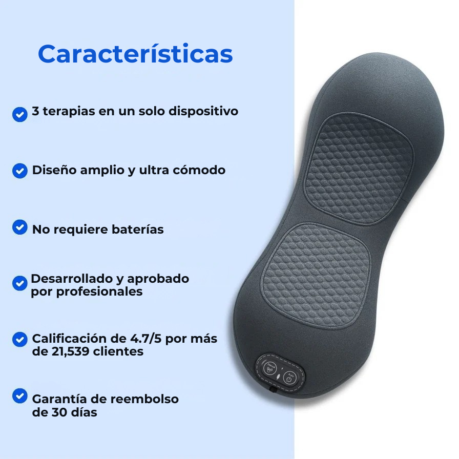 Masajeador de Triple Fusión