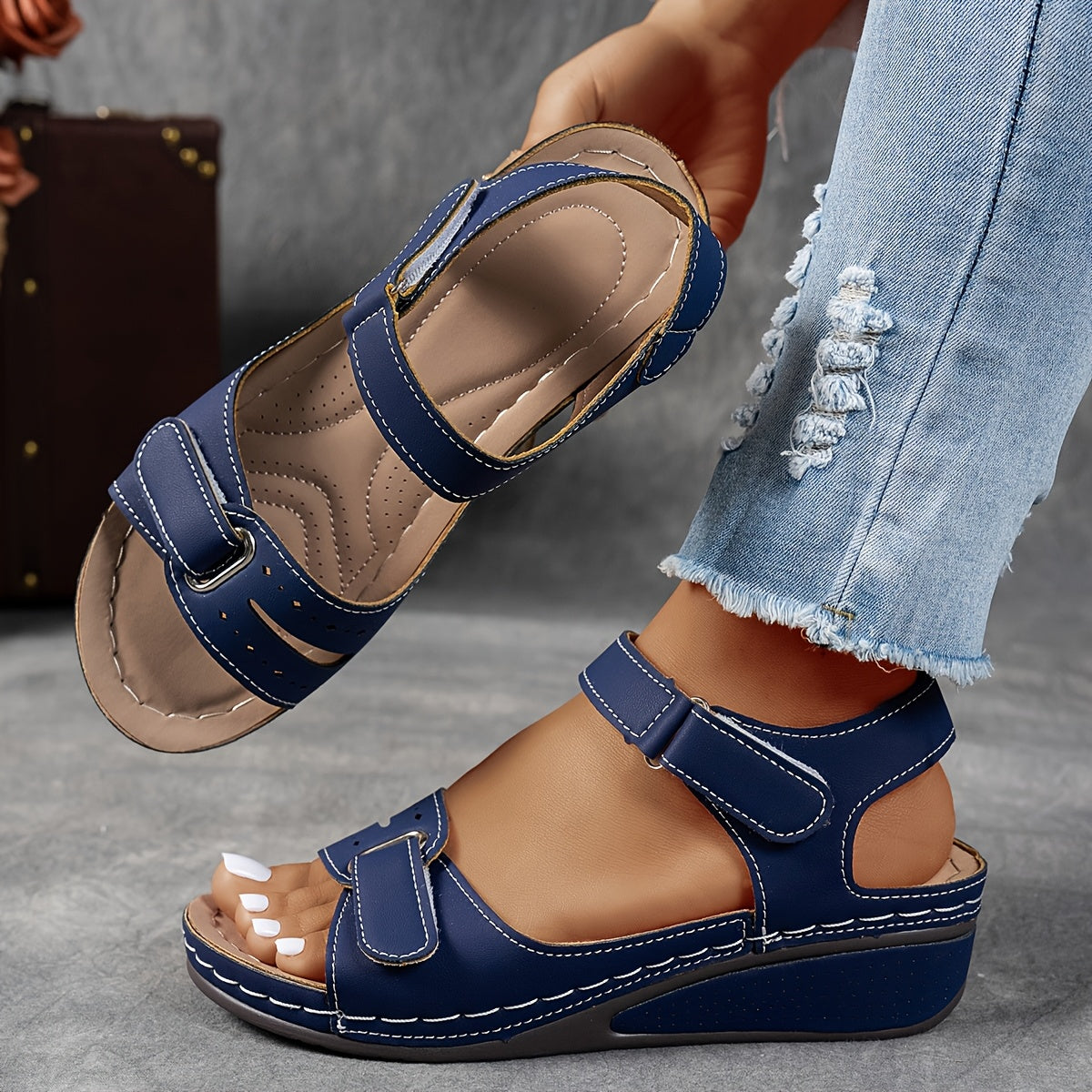 Sandalia ortopédica Lovas Arloow para espolón, pies anchos y artrosis – comodidad y soporte todo el día
