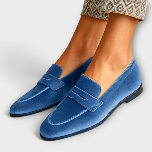 Louise™ | Mocasines de Terciopelo Suave – Arloow