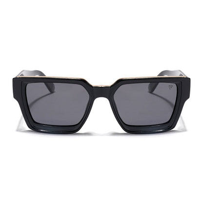 Phantom X | Gafas de Sol Wayfarer Negras Polarizadas - PMG4114