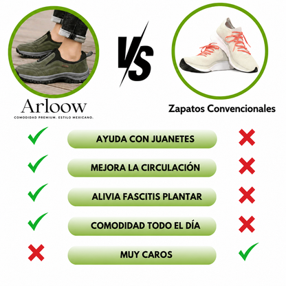 Zapatilla Ortopédica Arloow® – Camina sin Dolor, Cada Día