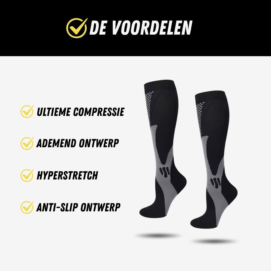 Medias de compresión premium Arloow – soporte y comodidad para piernas activas