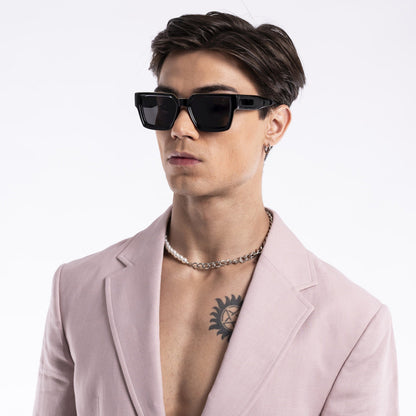 Phantom | Gafas de Sol Wayfarer Negras - MG3669