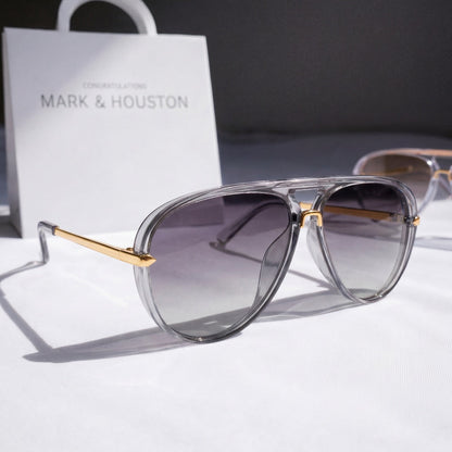 Gafas de Sol Aviador Viola – Gafas de sol marrón – Arloow