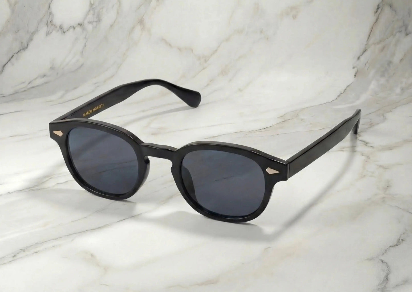 Gafas de sol negras elegantes oversize MONACO – Arloow