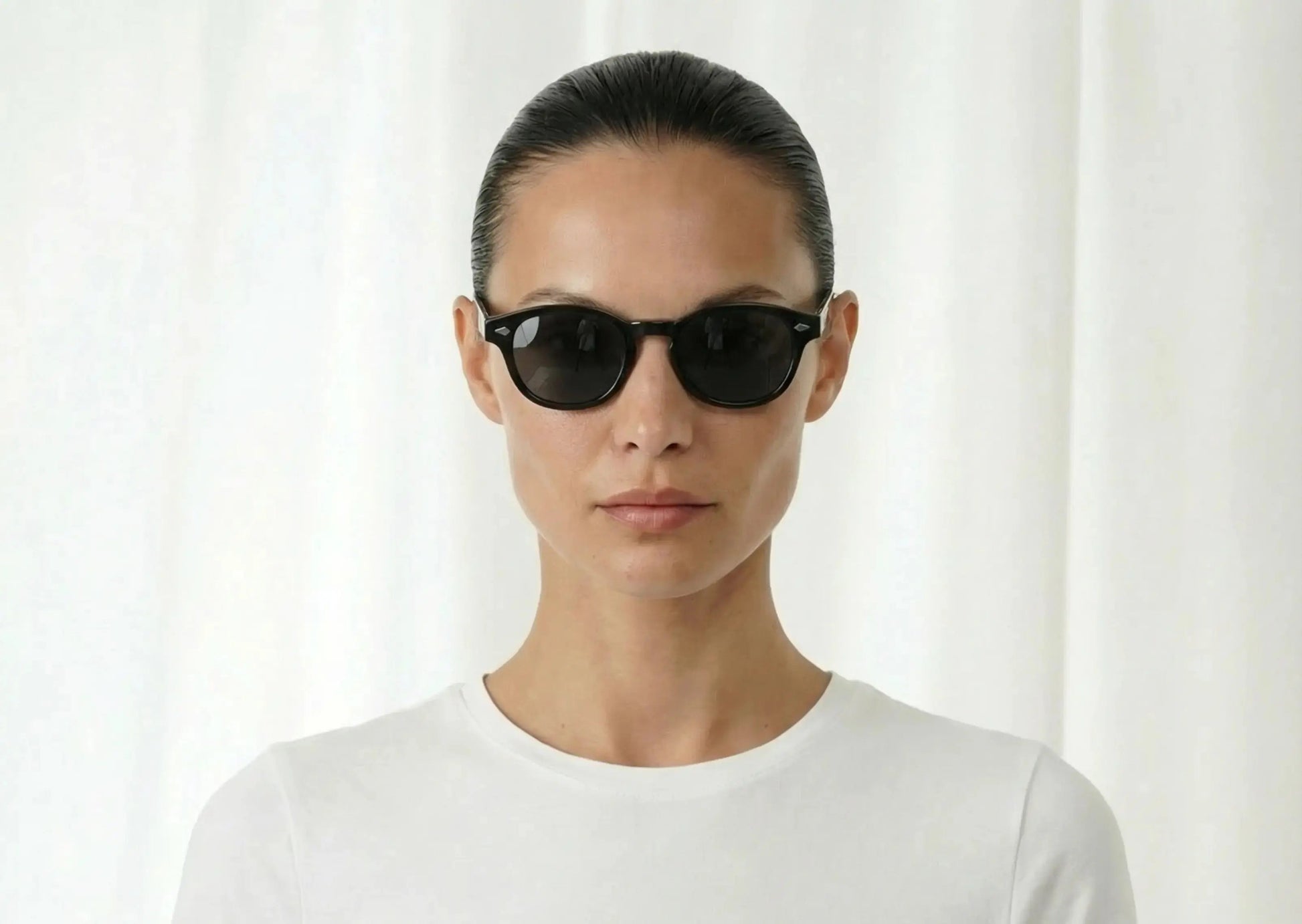 Gafas de sol negras elegantes oversize MONACO – Arloow