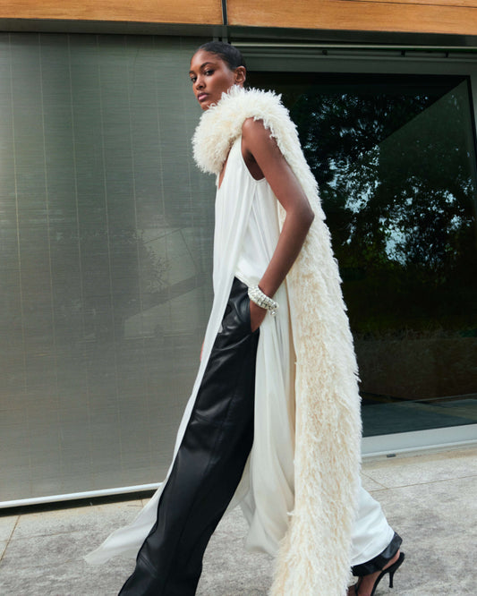 Vestido Ren Scarf elegante mujer