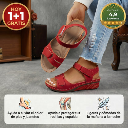 Sandalia Ortopédica – Alivio para Espolón, Pies Anchos y Artrosis