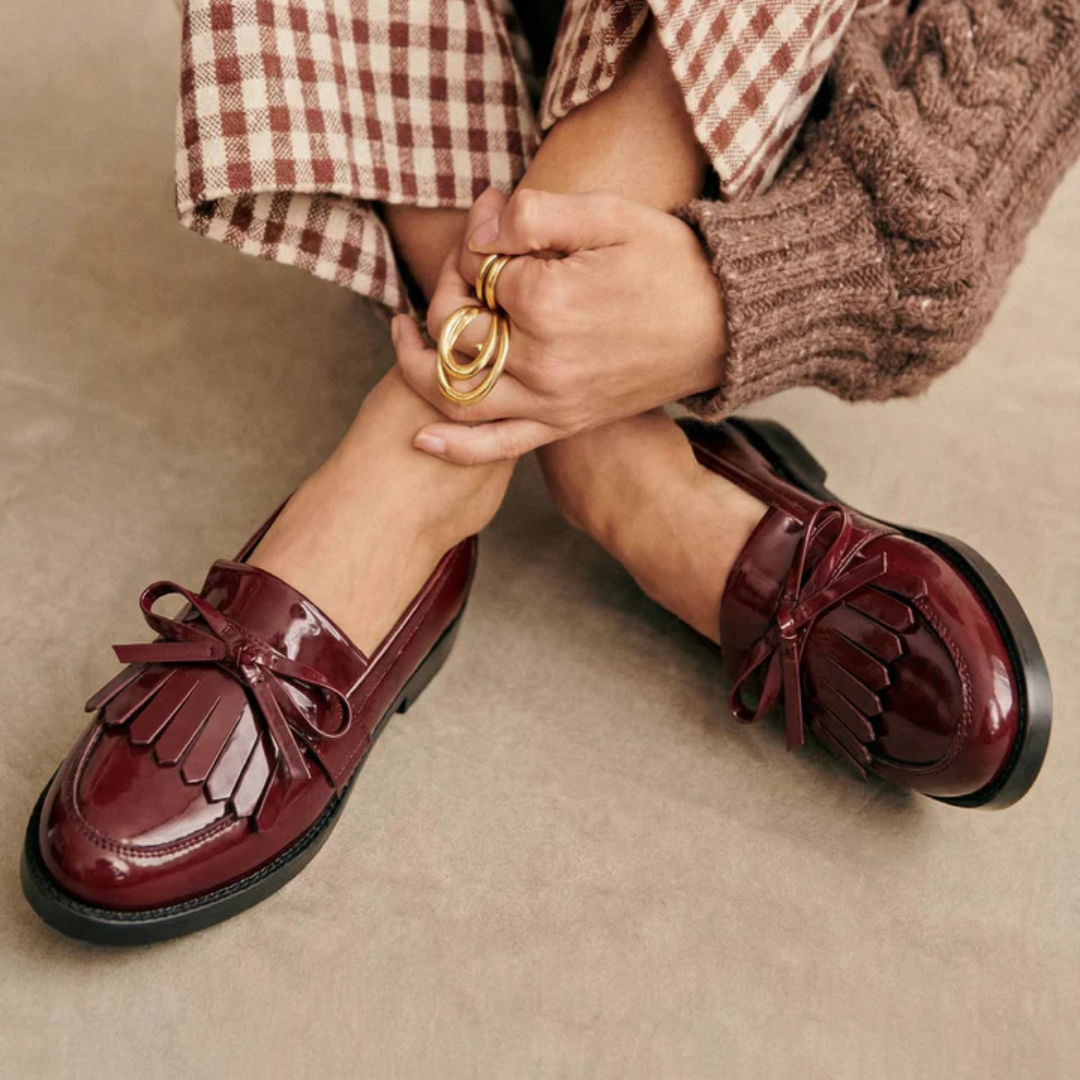 Cordelia - Mocasín Elegante con Lazo – Arloow