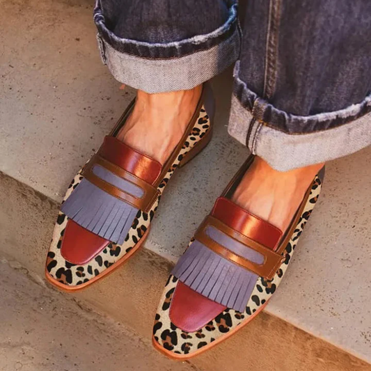 Zelda - Mocasín Elegante Leopardo – Arloow