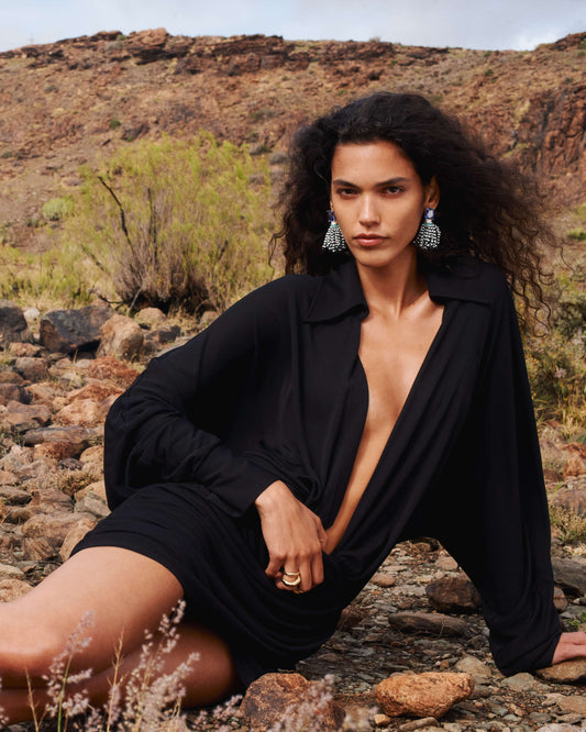 Vestido Raven elegante mujer