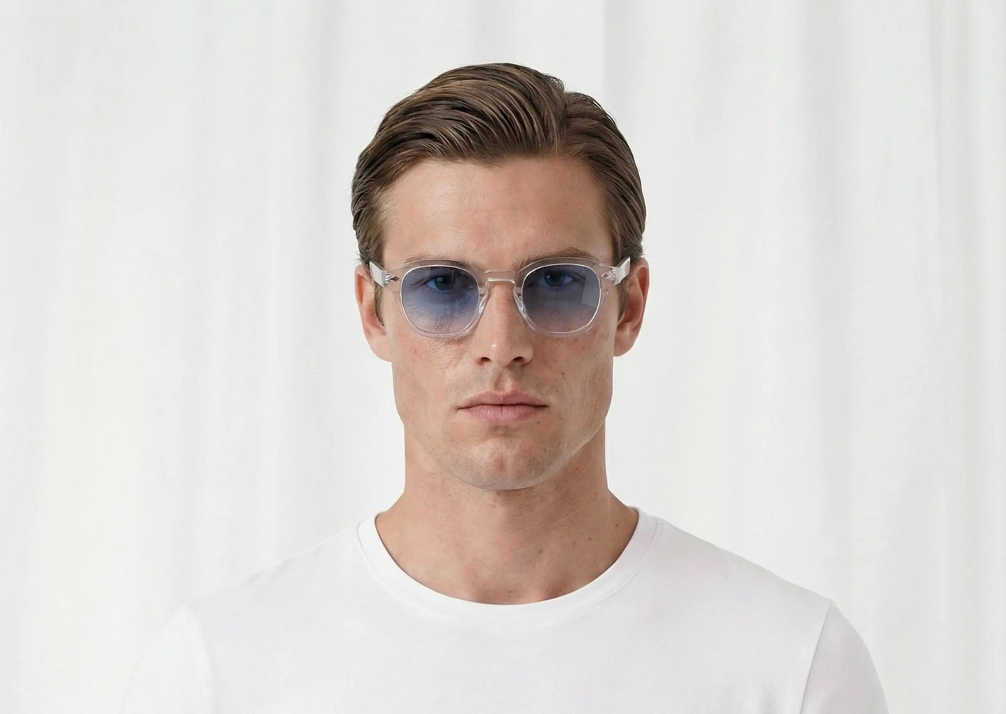 Gafas de sol transparentes cristales azul cielo RIVIERA – Arloow