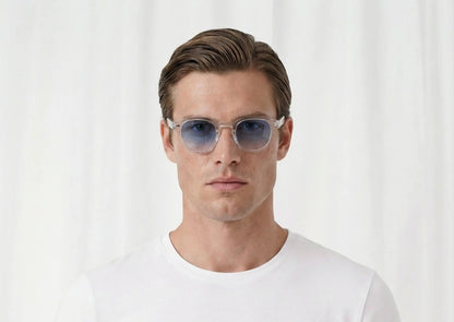 Gafas de sol transparentes cristales azul cielo RIVIERA – Arloow