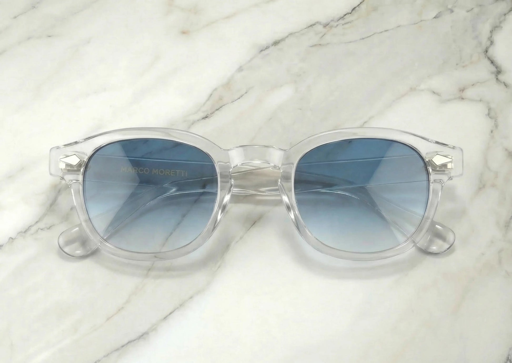 Gafas de sol transparentes cristales azul cielo RIVIERA – Arloow