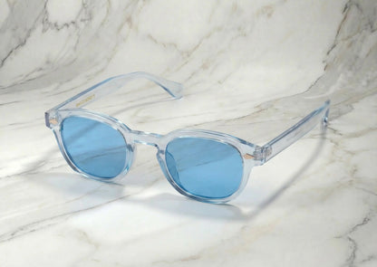 Gafas de sol transparentes cristales azules SAINT TROPEZ – Arloow