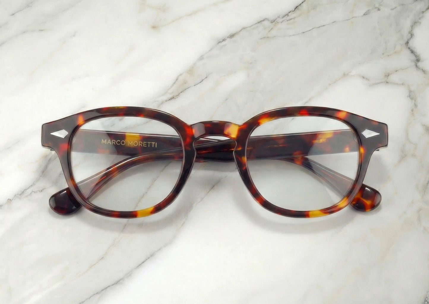 Gafas de vista montura carey transparente SOHO – Arloow