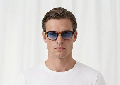 Gafas de sol carey cristales azules degradados VIENNA – Arloow