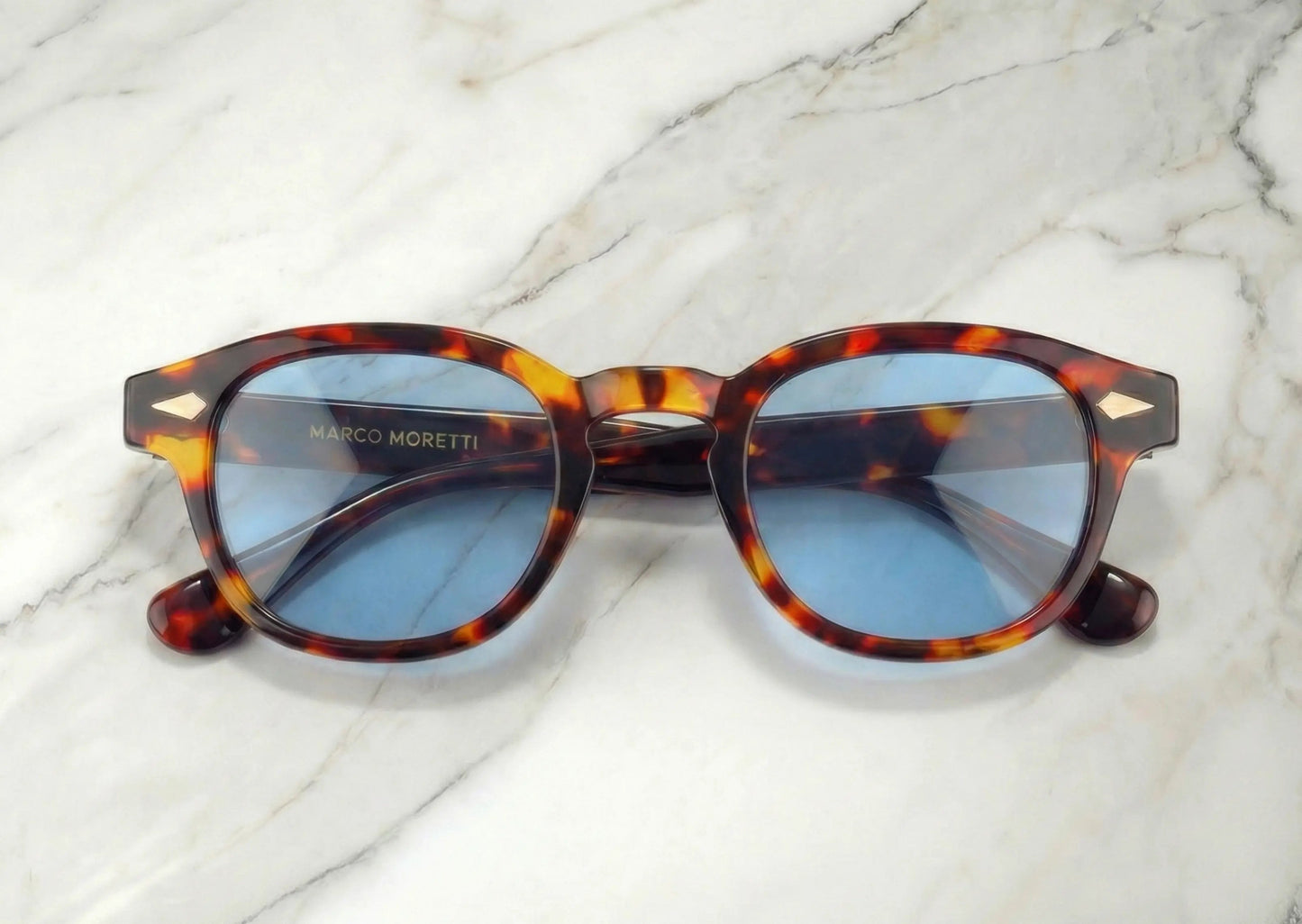 Gafas de sol carey cristales azules degradados VIENNA – Arloow