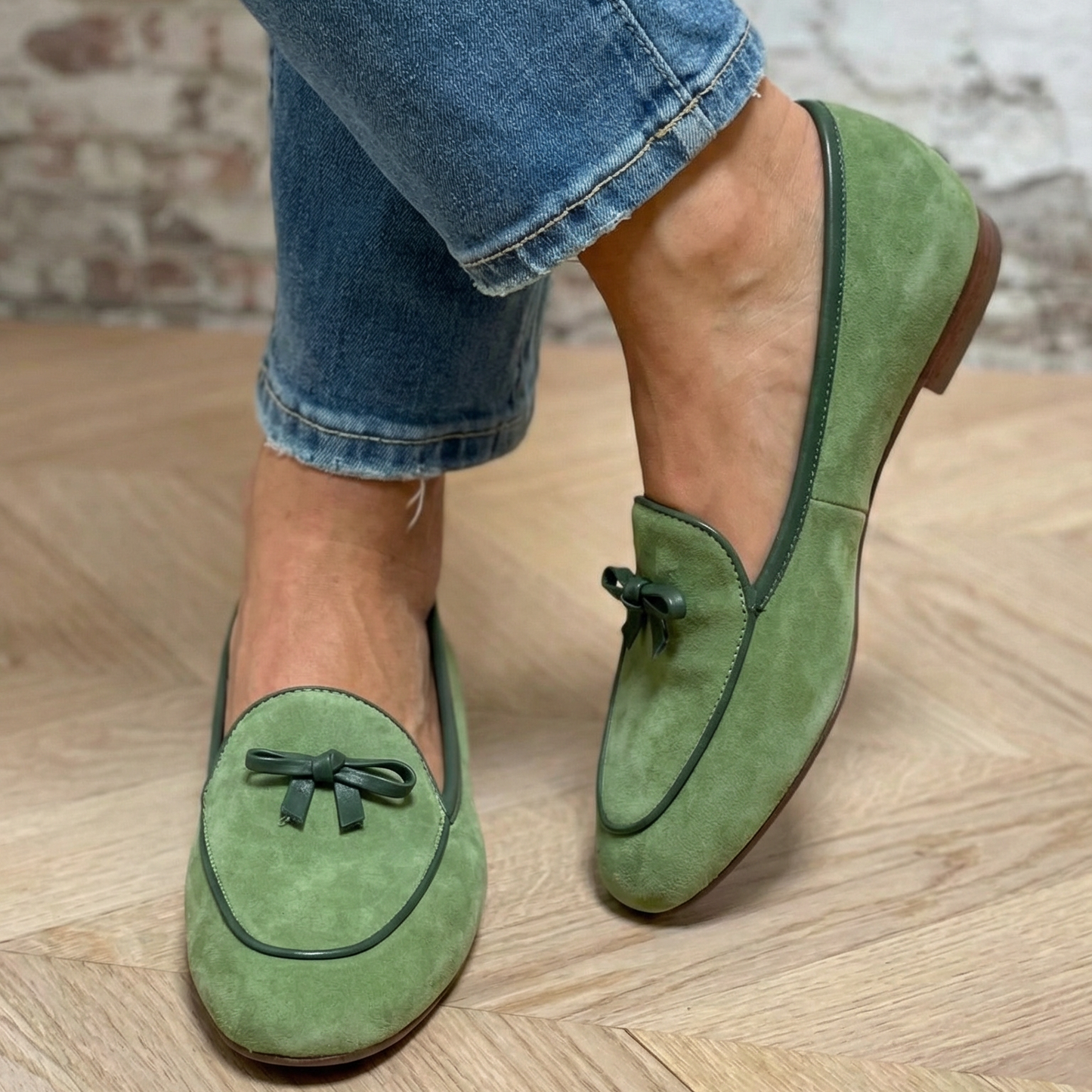 Geneviève - Zapatos Planos Elegantes con Lazo – Arloow