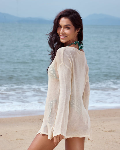 Albaricoque Swimsuit Cover-Up