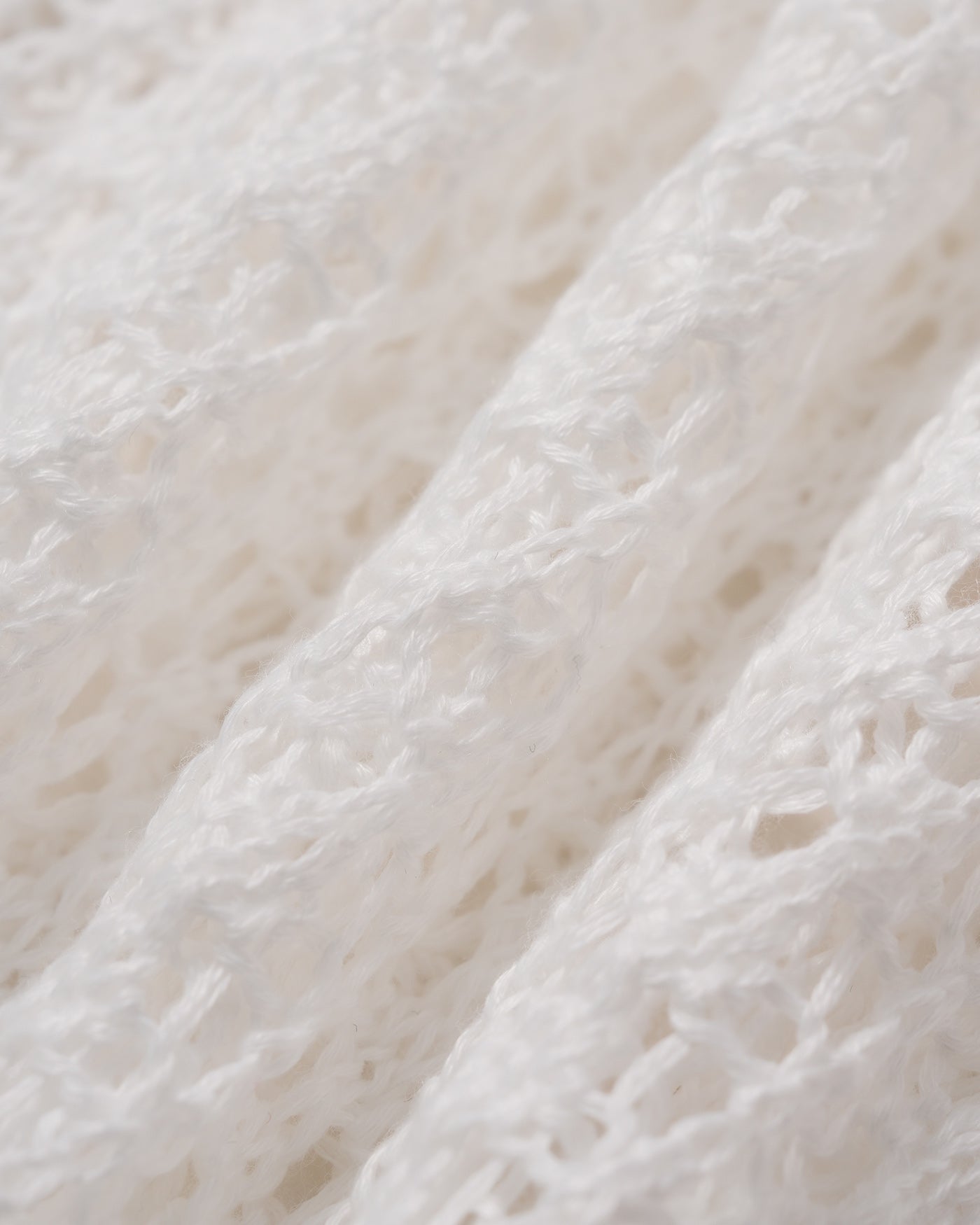 Blanco Con abertura Swimsuit Cover-Up