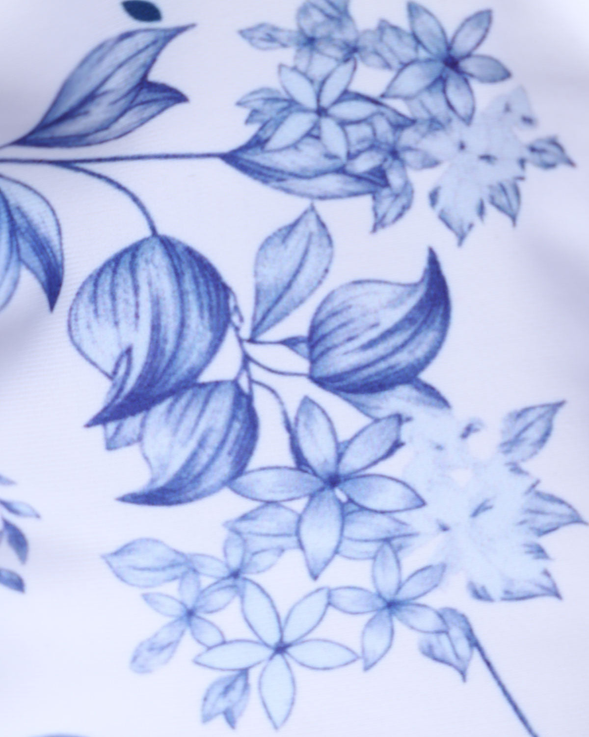 Blanco Floral Con lazo Strap Triángulo Conjunto de bikini